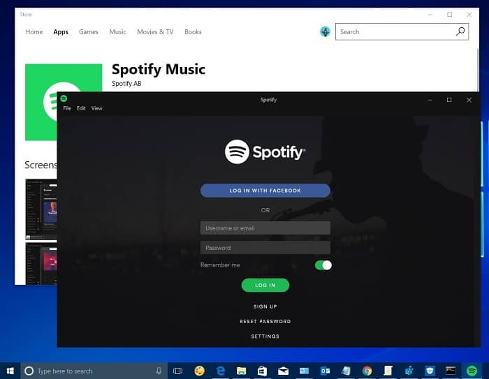 spotify web player an error occurred