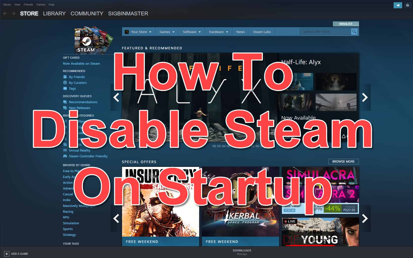 steam download starts and stops