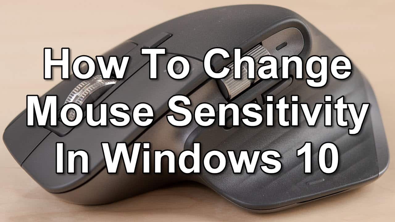 how to calibrate mouse windows 10