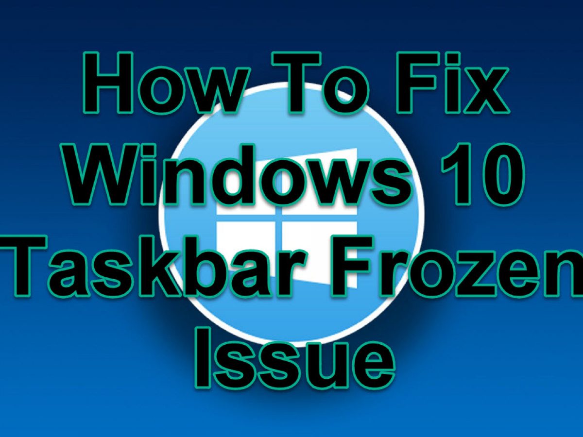 taskbar locked windows 10