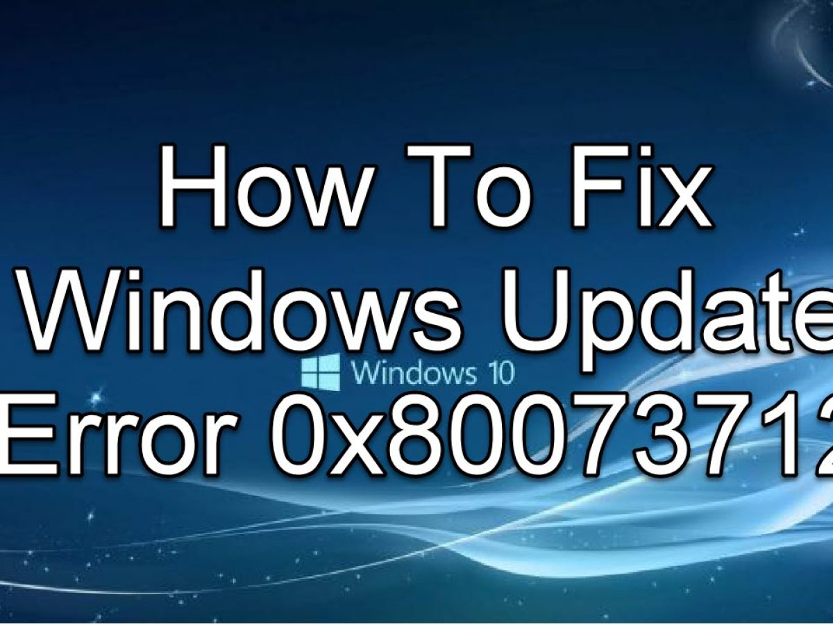 How To Fix Windows Update Error 0x Issue