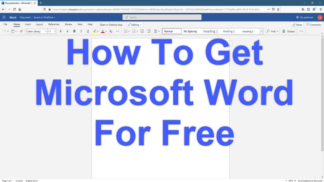 getting microsoft word for free