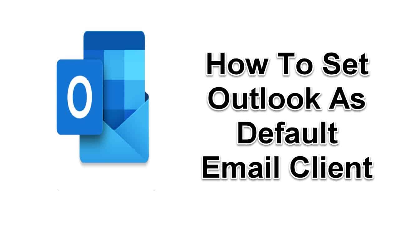 outlook 365 no default mail client