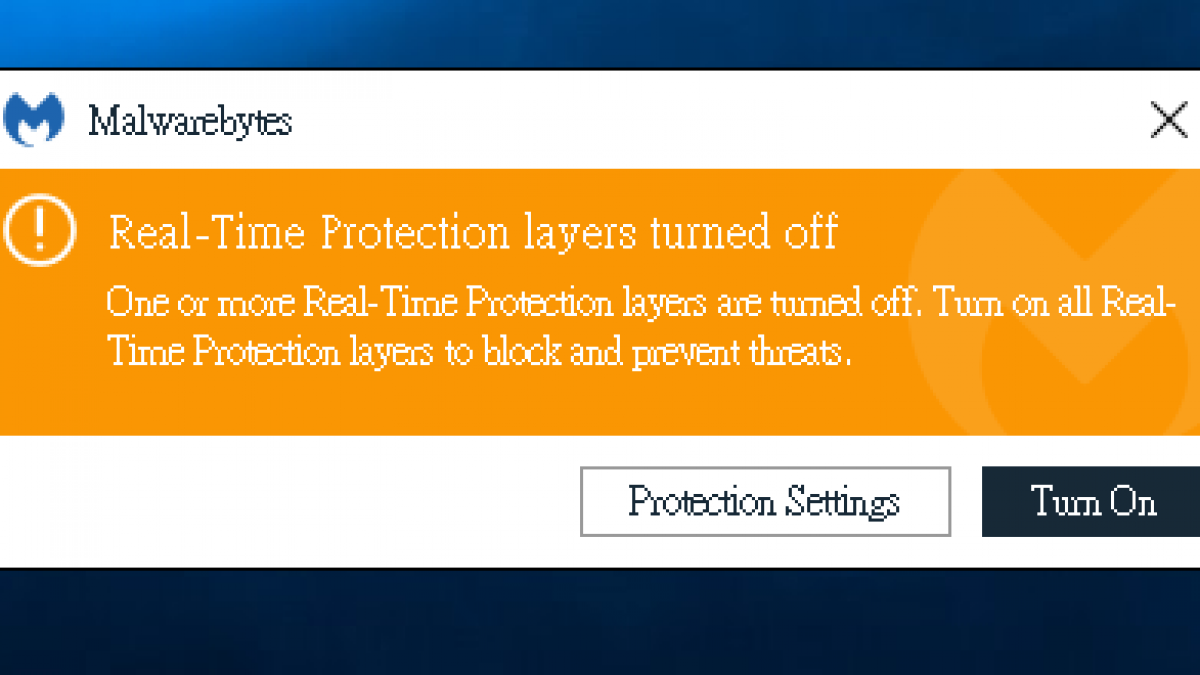 malwarebytes 3 real time protection keeps turning off