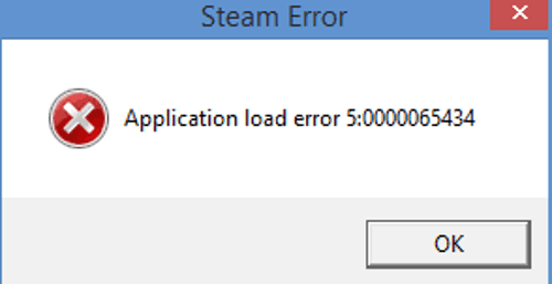 steam verifying login information error