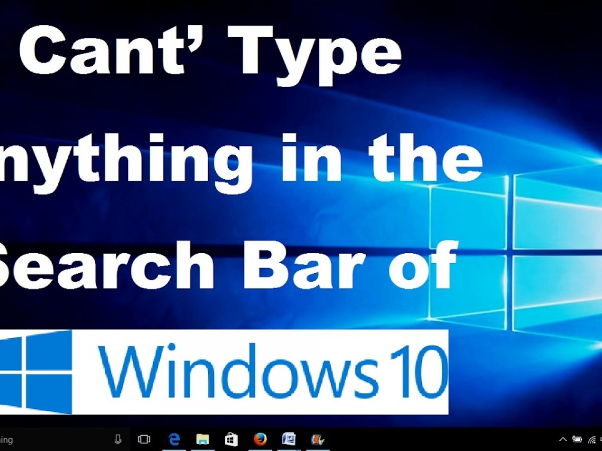 cant type in cortana