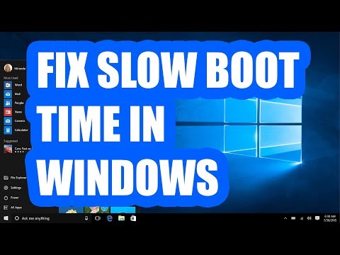 Windows 10 Slow Boot Time Issue