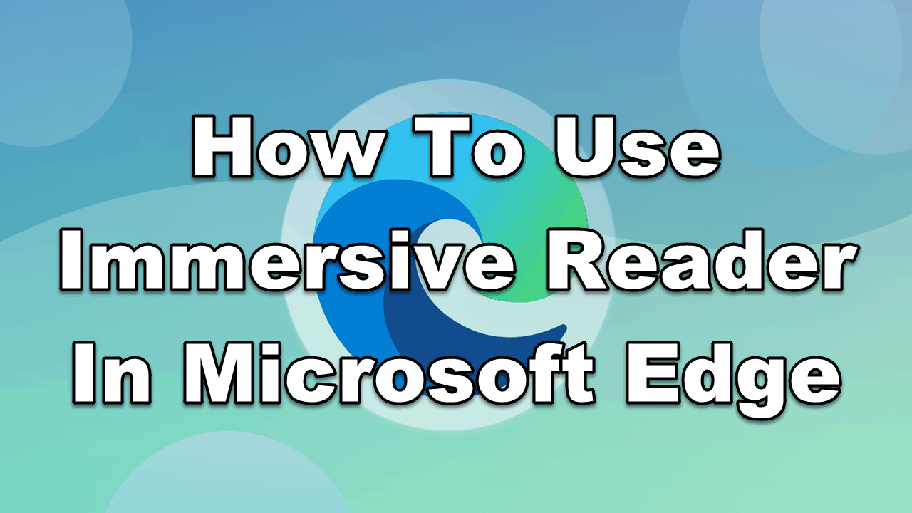 how to use immersive reader in schoology