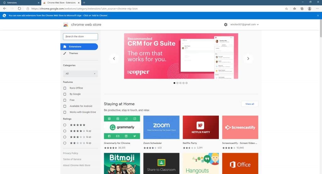 How To Add Google Chrome Extensions To Microsoft Edge