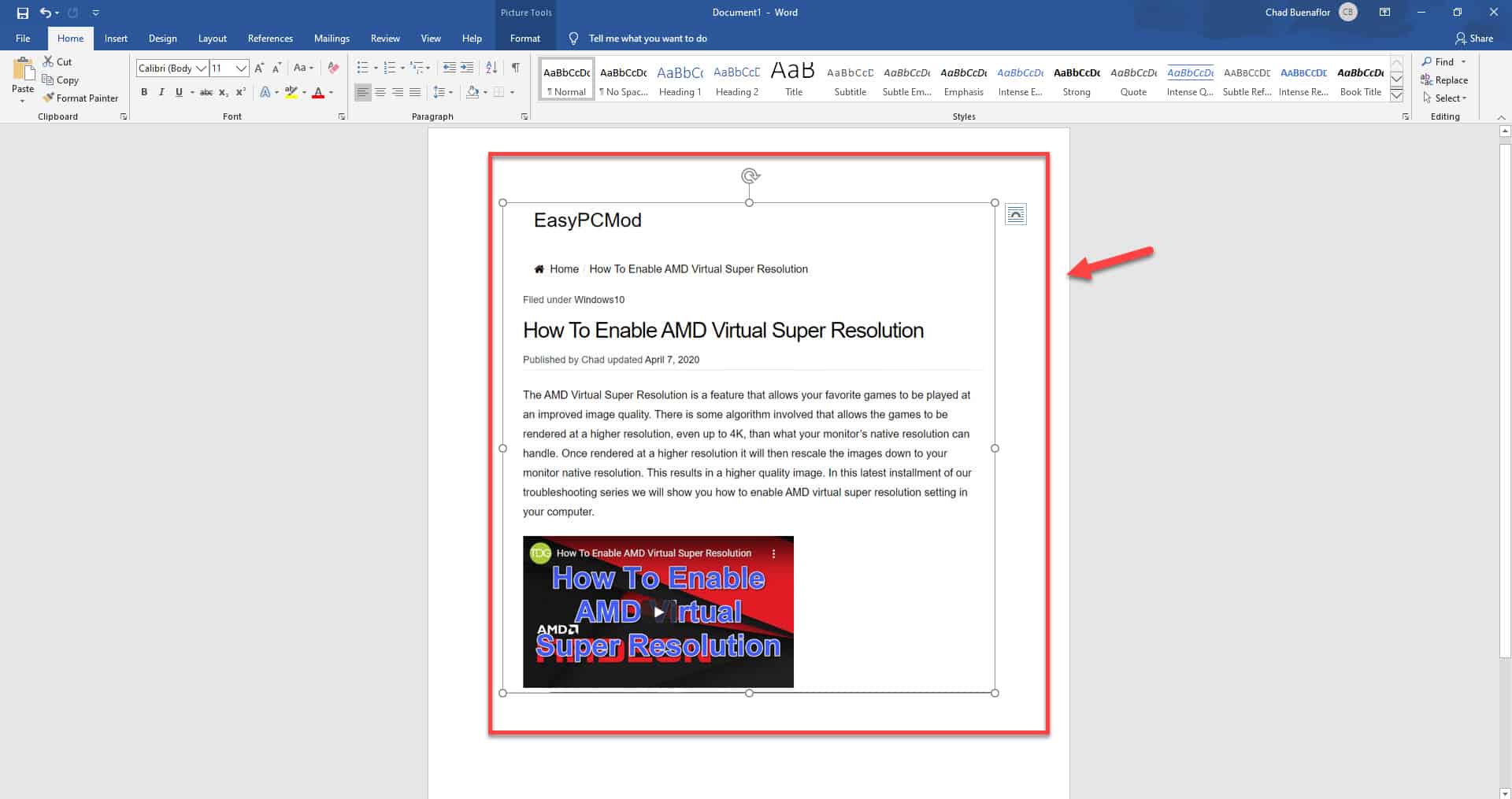 How To Convert Image To Word Document EasyPCMod